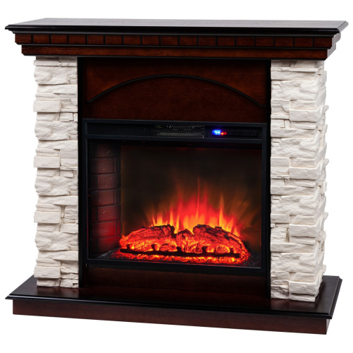 Электрокамин RealFlame Elford AO античный дуб с очагом Sparta 25,5 LED