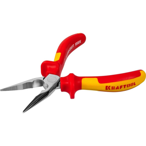 Тонкогубцы KRAFTOOL Electro-Kraft 2202-3-16_z01, Cr-Mo сталь, 160мм