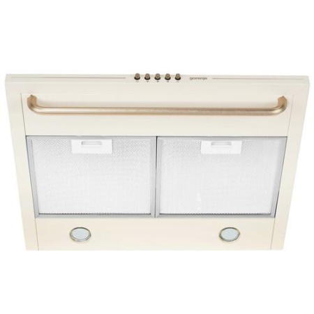 Вытяжка каминная Gorenje WHC63CLI бежевый/золотистый