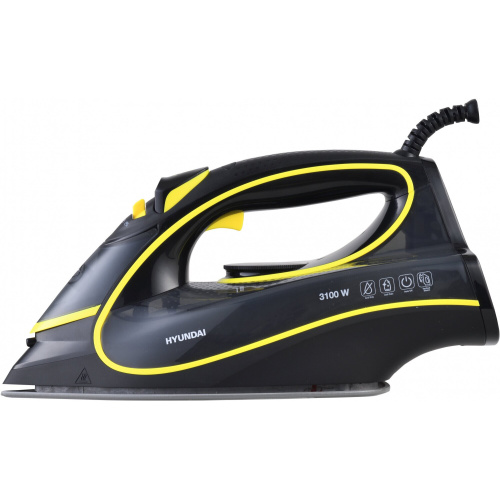 Утюг Hyundai H-SI01560 черный/желтый