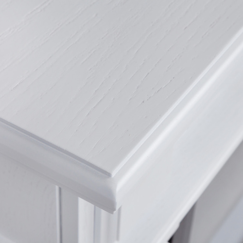 Портал каминный из МДФ RealFlame Islandia 50 белый, под очаг Saphir 50