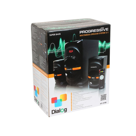 Колонки Dialog Progressive AP-210B Black