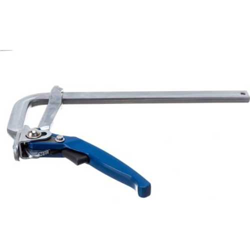 Струбцина F-образная рычажная КОБАЛЬТ 249-105 140х300мм, кованая