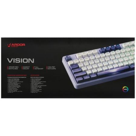 Клавиатура проводная ARDOR GAMING Vision