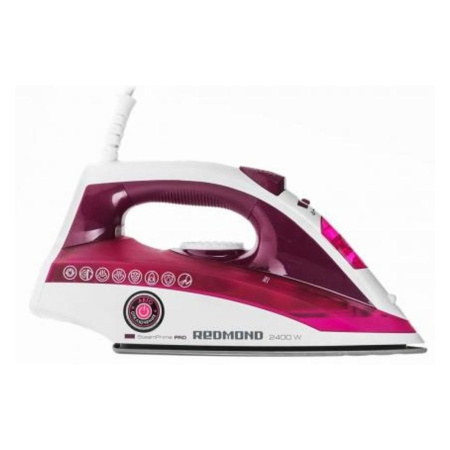 Утюг Redmond RI-C262 бордовый/белый