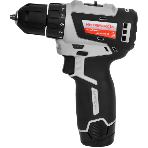 Дрель-шуруповерт Интерскол ДА-10/12В 38 (757.3.2.46)