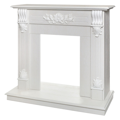 Портал каминный из МДФ RealFlame Ottawa белый, под очаги (Majestic, Fobos, Eugene, 3D Olympic, 3D Oregan)