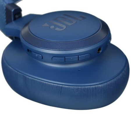 Беспроводные/проводные наушники JBL LIVE 660NC синий