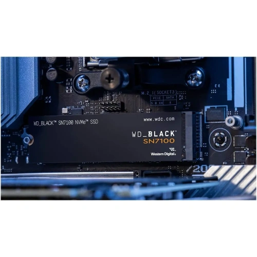 SSD WD Black SN7100 (WDS100T4X0E) 1TB , M.2 2280, PCI-E 3x4, R/W - 7250/6900 MB/s 3D-NAND TLC