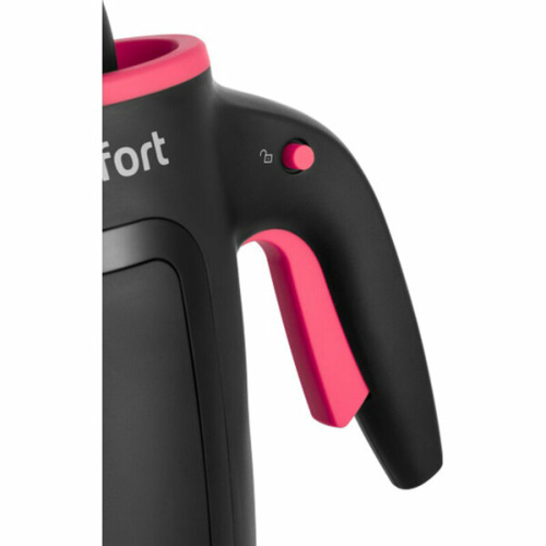 Пароочиститель KITFORT КТ-9170-1 черно-малиновый