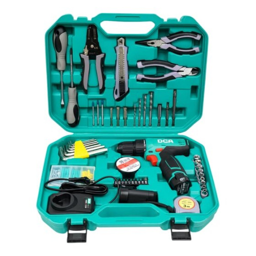 Дрель-шуруповерт DCA ADJZ1202 (Type TS) 2АКБ+ЗУ