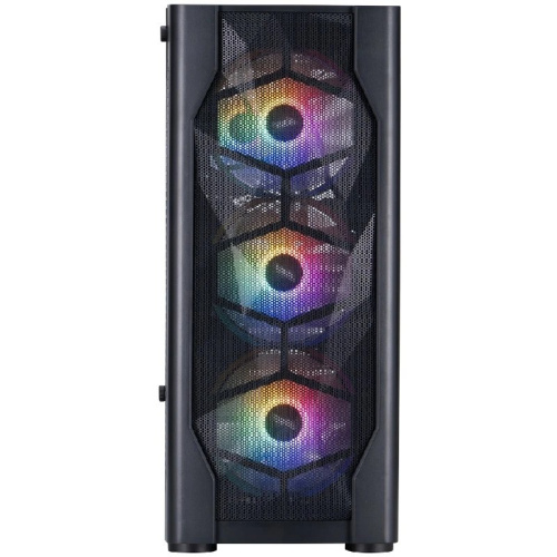 Корпус 1STPLAYER DK D4 Black (D4-BK-4F1) / ATX / 4x120mm FRGB fans