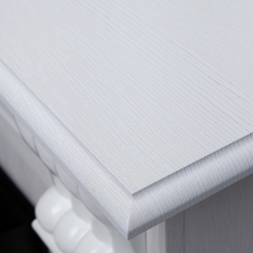 Электрокамин RealFlame Ottawa WT белое золото с очагом Fobos Lux Black