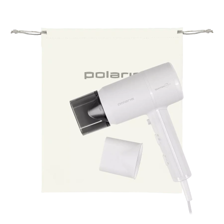 Фен Polaris PHD 2044Ti (19914) белый/серый