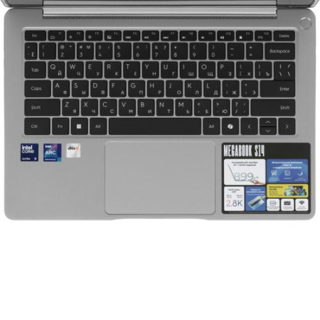 14" Ноутбук Tecno Megabook S14MM серый