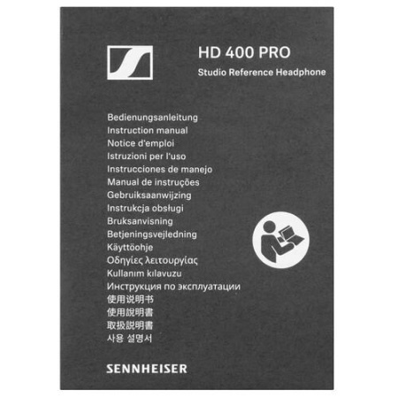 Проводные наушники Sennheiser HD 400 PRO черный