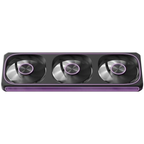 Вентилятор Formula V Line Air Fusion 3 BK Reverse, 360x120x28mm, ARBG 3pin + PWM 4pin, 500-1800 RPM, 37.83 DBA MAX, Hydro Bearing