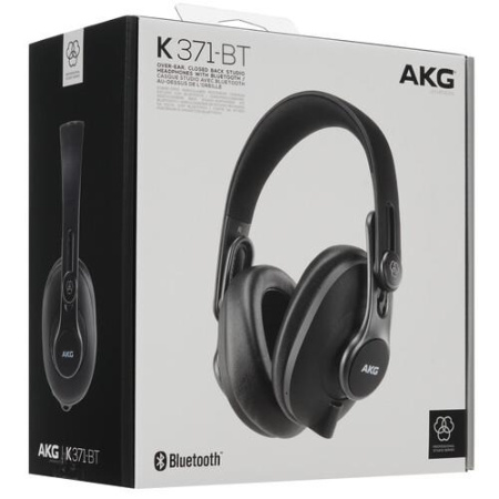Беспроводные/проводные наушники AKG K371-BT черный