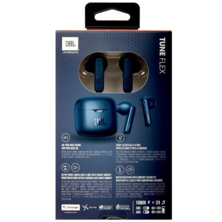 Наушники TWS JBL Tune FLEX синий