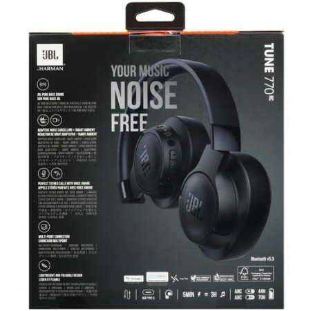 Беспроводные/проводные наушники JBL Tune 770NC черный