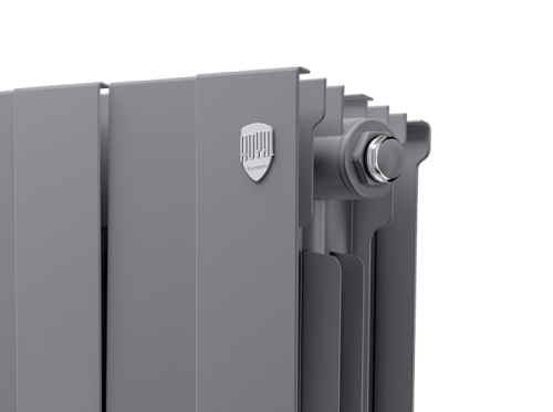 Биметаллический радиатор отопления  Royal Thermo Pianoforte 300 16 Секций Silver Satin