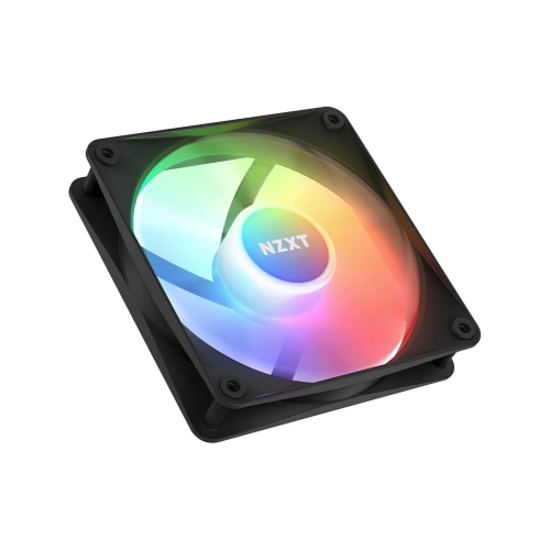 Кулер NZXT F120 RGB Core (RF-C12SF-B1) (120x120x25mm, 4-pin PWM, 78.86CFM, 33.88dBA, 1800RPM, Black)