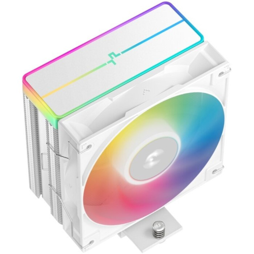 Кулер DeepCool AG400 Wh ARGB V2 (R-AG400-WHAMMN-GJD), 4-pin, белый, Ret