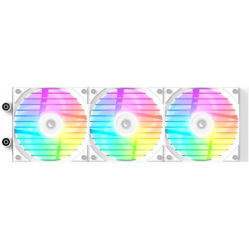 СВО ID-COOLING FX360 TD White LGA1851/1700/1200/115X/AM4/AM5 (TDP 350W, ARGB Fan and Pump, PWM, Triple Fan 120mm, бел)