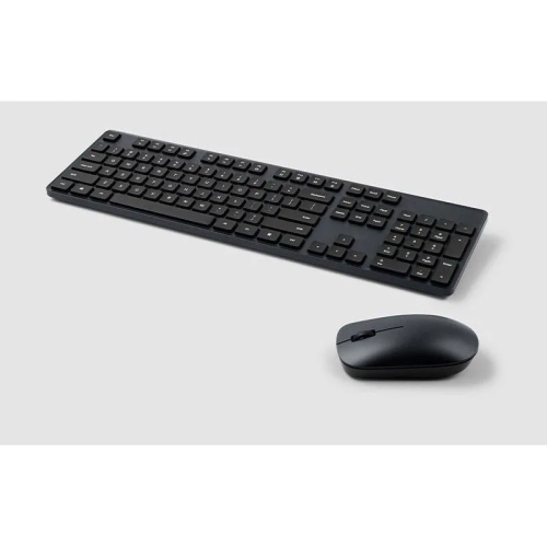 Клавиатура и мышка беспроводная XIAOMI Mijia Wireless Set 2 (WXJS02YM) Black клавиатура RU