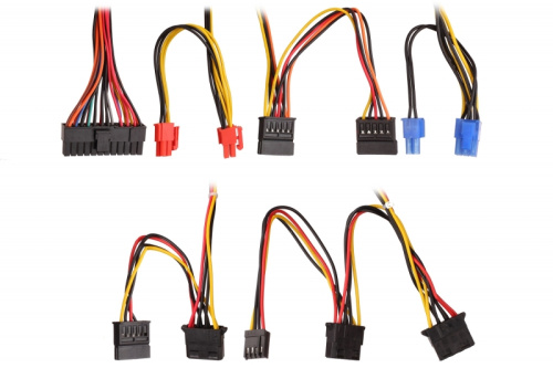 Блок питания Exegate EX221637RUS 450NPXE(+PFC), ATX, black, 12cm fan, 24+4pin, 6/8pin PCI-E, 3xSATA, 2xIDE,