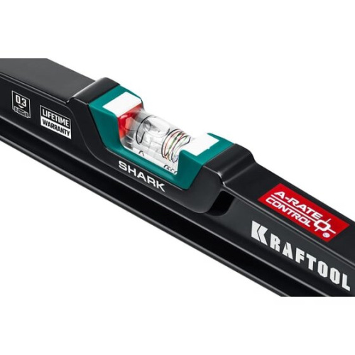 Уровень пузырьковый Kraftool 34920-60 2глаз. литой черный/зеленый