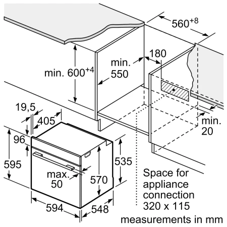Духовой шкаф BOSCH HUA736EA0T