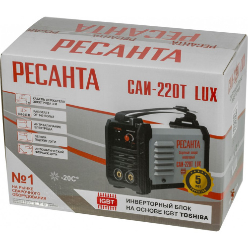 Сварочный аппарат Ресанта САИ-220Т LUX 65/71