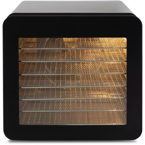 Сушка для фруктов и овощей Hyundai HYFD-8801 14под. серебристый