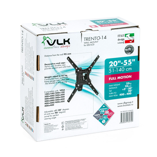 Кронштейн VLK Trento-14 black