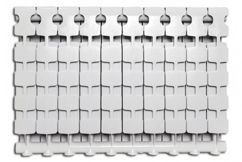 Алюминиевый радиатор отопления Fondital Exclusivo B4 350/100 (10 секций)