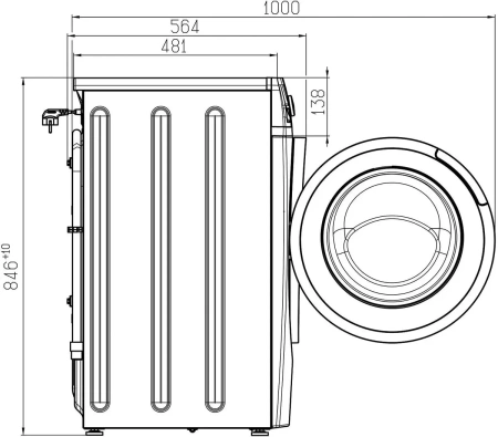 Стиральная машина ATLANT 80C1214-0