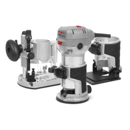 Фрезер кромочный CROWN CT11023S(сумка +3 базы,статик)