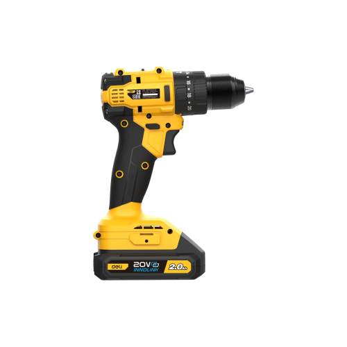 Дрель-шуруповерт Deli DC150 2АКБ*2Ач+ЗУ ударная