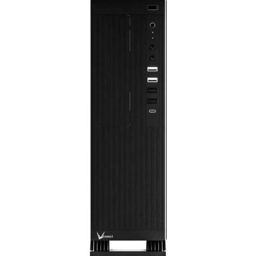 Корпус Formula SFF T11 черный без БП mATX 1x80mm 2xUSB2.0 2xUSB3.0 1xUSB3.1 audio