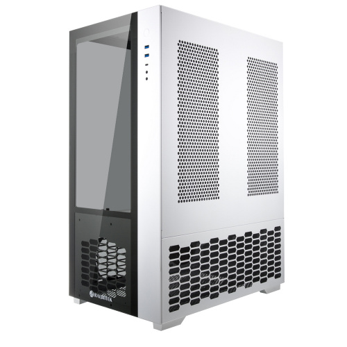 Корпус Raijintek Paean Premium White 0R20B00209, Aluminum, ATX/Micro ATX/Mini-ITX, USB3.0x2, Type Cx1, HD Audiox1