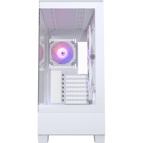 Корпус PHANTEKS 523 XT View, White (PH-XT523V1_DWT01_RU), 3x120mm ARGB Fan, Tempered Glass, Mid-Tower