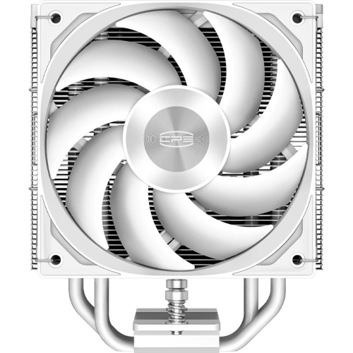 Кулер PcCooler RZ400 V2 WH (230W, 4-pin PWM, 155mm, Al/Cu, 4x6mm, 1x120mm, 86.73CFM, 32dBA, 2200RPM)