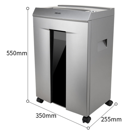 Шредер Deli 9958 серебристый