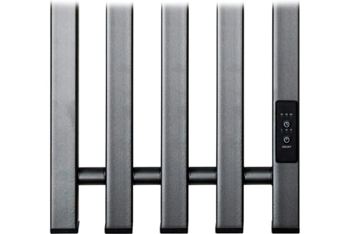 Электрический полотенцесушитель Primoclima Sol Q E Graphite 100*24 5