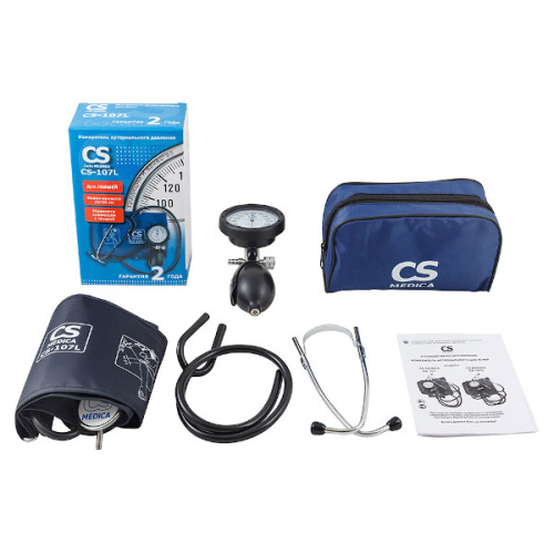 Тонометр механический CS Medica CS-107L (для левшей)