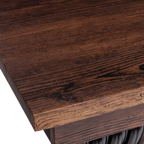 Электрокамин RealFlame Corfino NT орех с очагом Fobos Lux Black RC