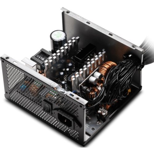 Блок питания ADATA XPG PYLON550B-BlackCOLOR (PYLON550B-BKCEU) чёрный (550 Вт, PCIe-2шт, ATX v2.31, Active PFC, 120mm Fan, 80 Plus Bronze)