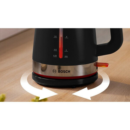 Электрочайник Bosch TWK4M223 черный