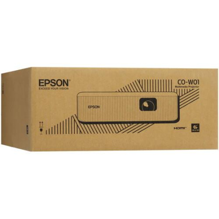 Проектор Epson CO-W01 белый